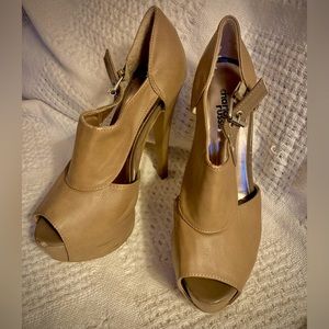 Tan Charlotte Russe heels